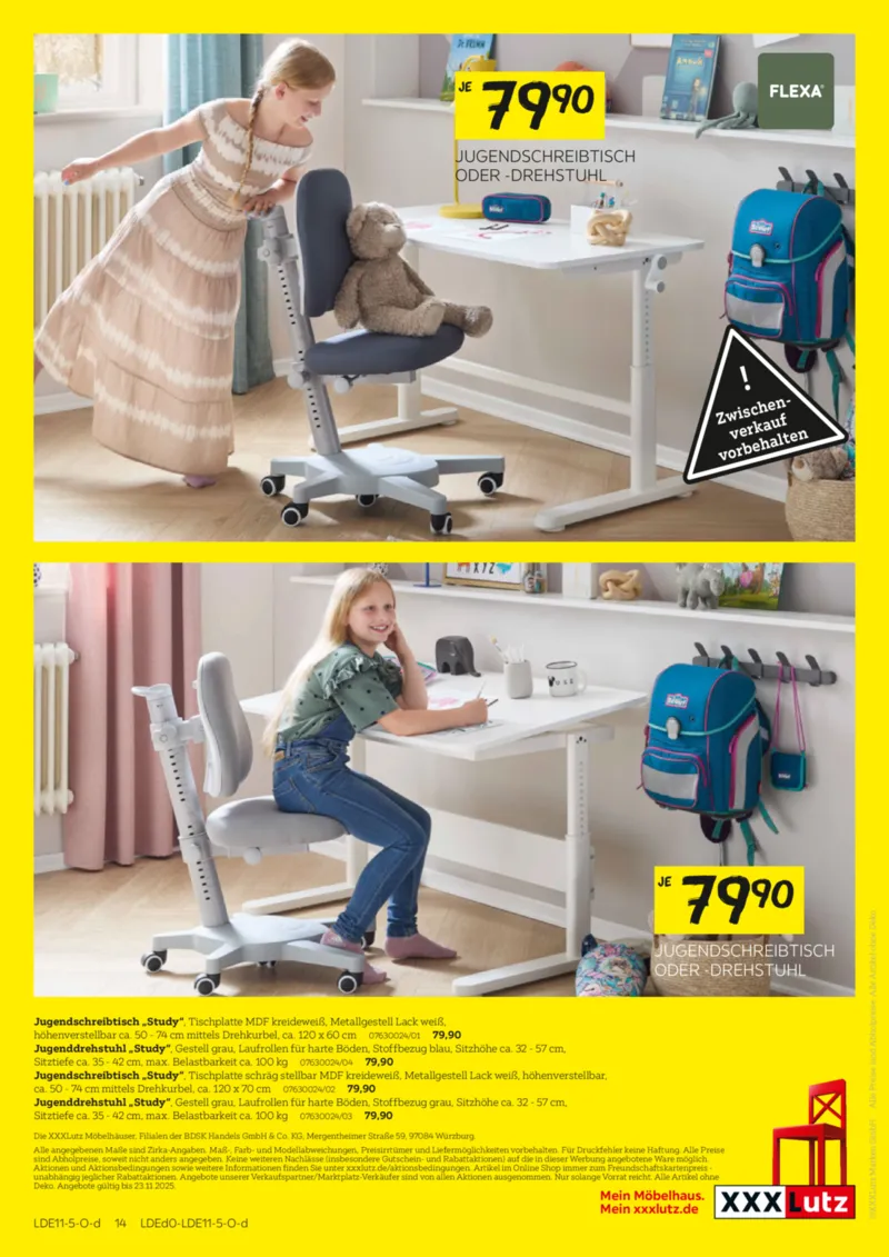 XXXLutz Prospekt vom 09.11.2025, Seite 14