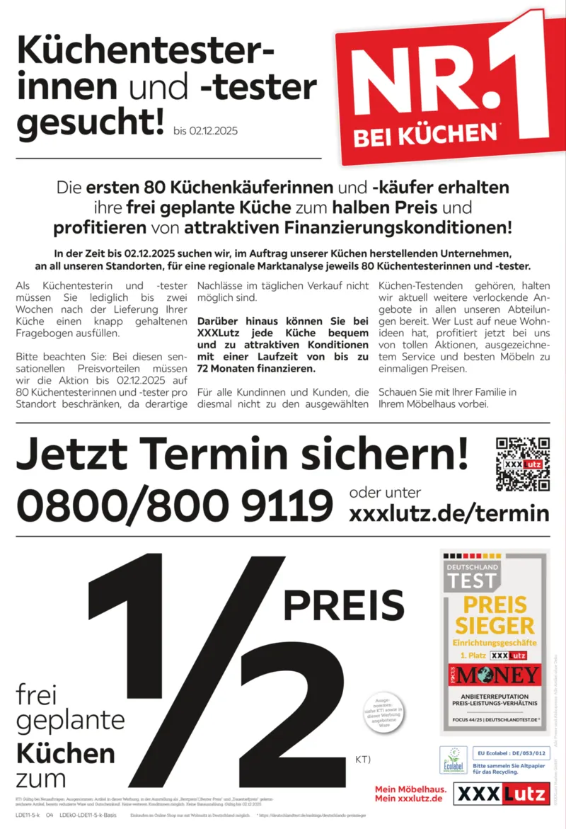 XXXLutz Prospekt vom 09.11.2025, Seite 4