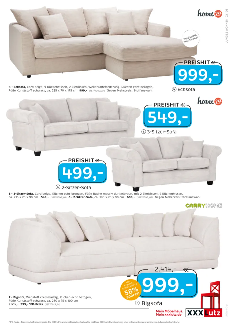 XXXLutz Prospekt vom 16.11.2025, Seite 3