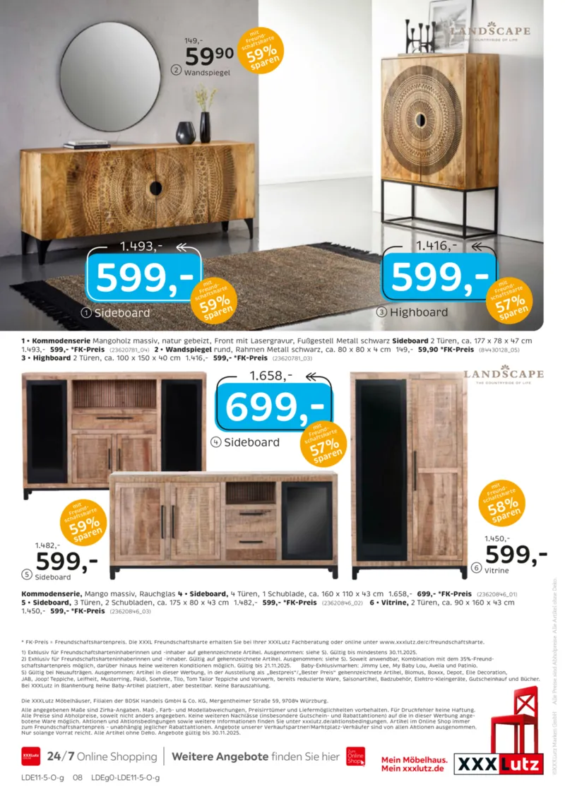 XXXLutz Prospekt vom 16.11.2025, Seite 8