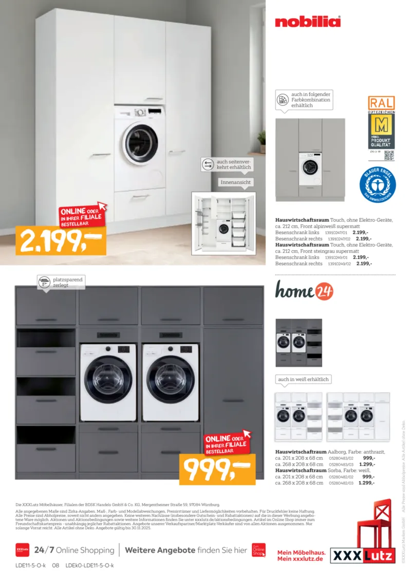 XXXLutz Prospekt vom 16.11.2025, Seite 8