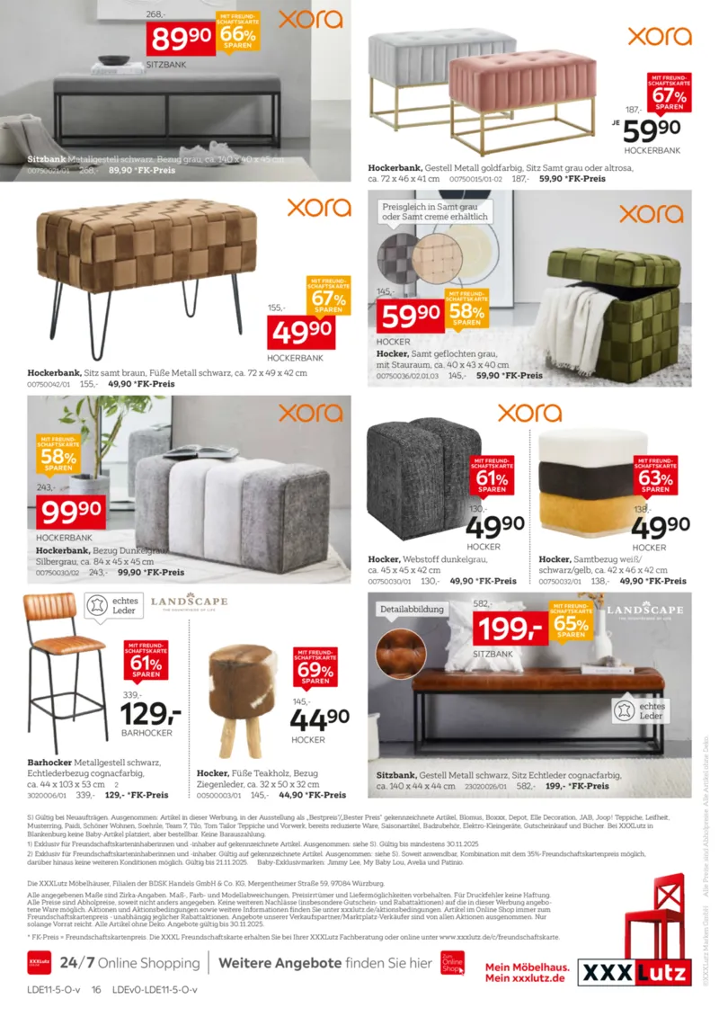 XXXLutz Prospekt vom 16.11.2025, Seite 16