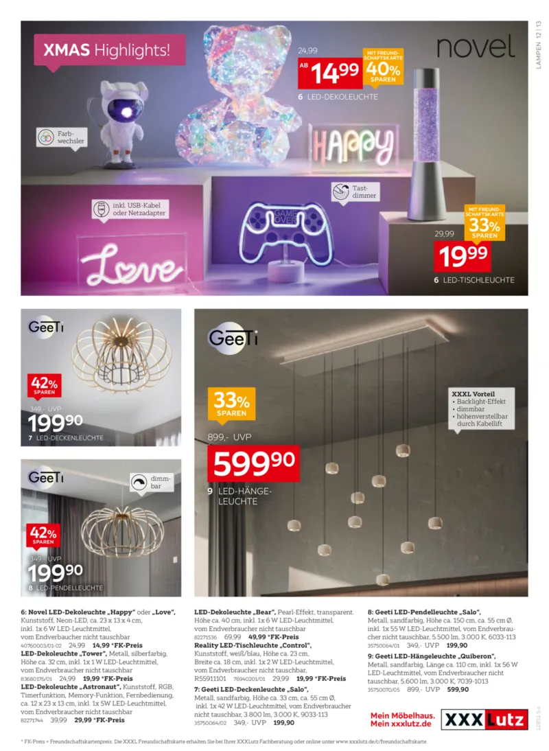 XXXLutz Prospekt vom 16.11.2025, Seite 13