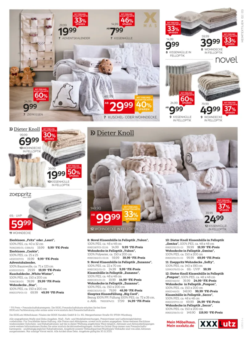 XXXLutz Prospekt vom 16.11.2025, Seite 3