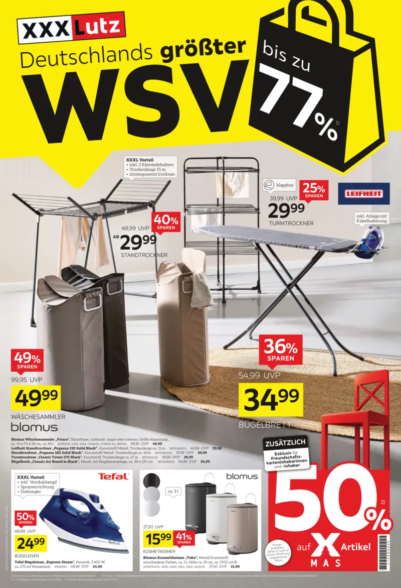 XXXLutz Prospekt vom 20.12.2025, Seite 1