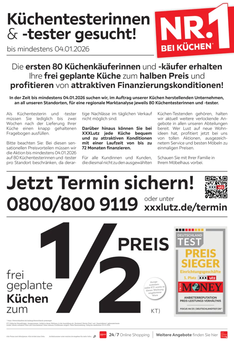 XXXLutz Prospekt vom 20.12.2025, Seite 14