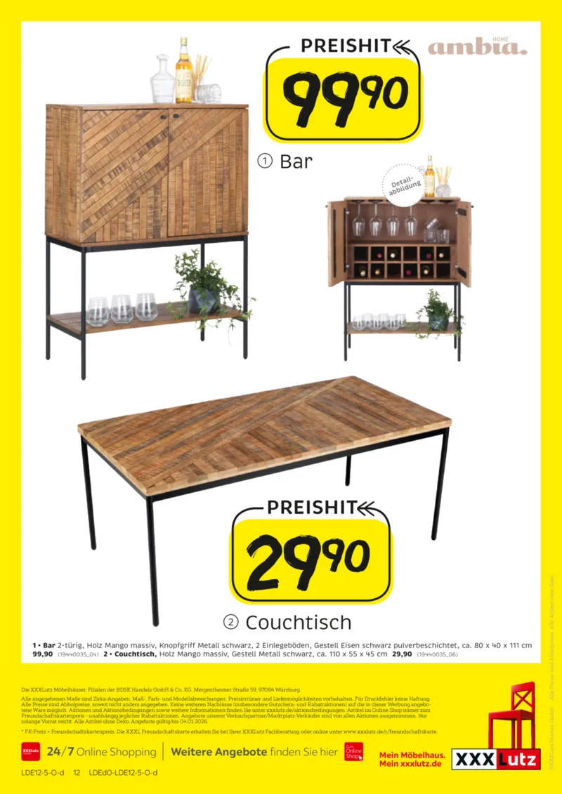 XXXLutz Prospekt vom 21.12.2025, Seite 12