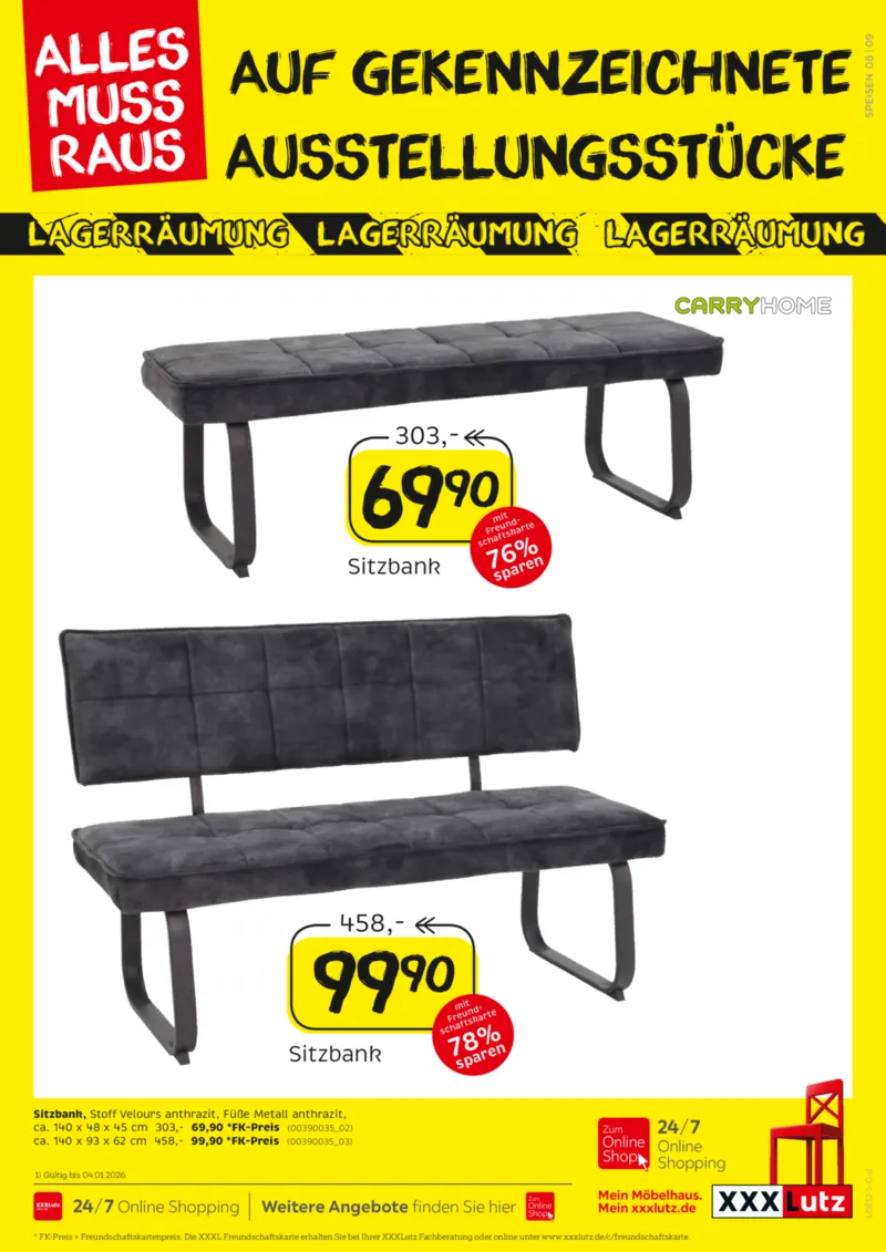 XXXLutz Prospekt vom 21.12.2025, Seite 9