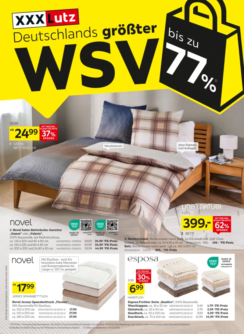 XXXLutz Prospekt vom 27.12.2025, Seite 1