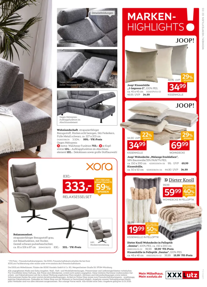 XXXLutz Prospekt vom 27.12.2025, Seite 3
