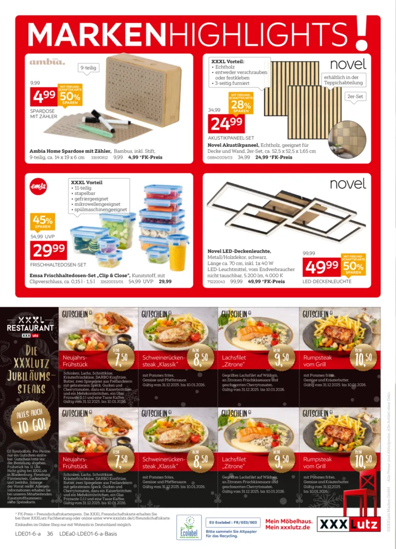 XXXLutz Prospekt vom 27.12.2025, Seite 48