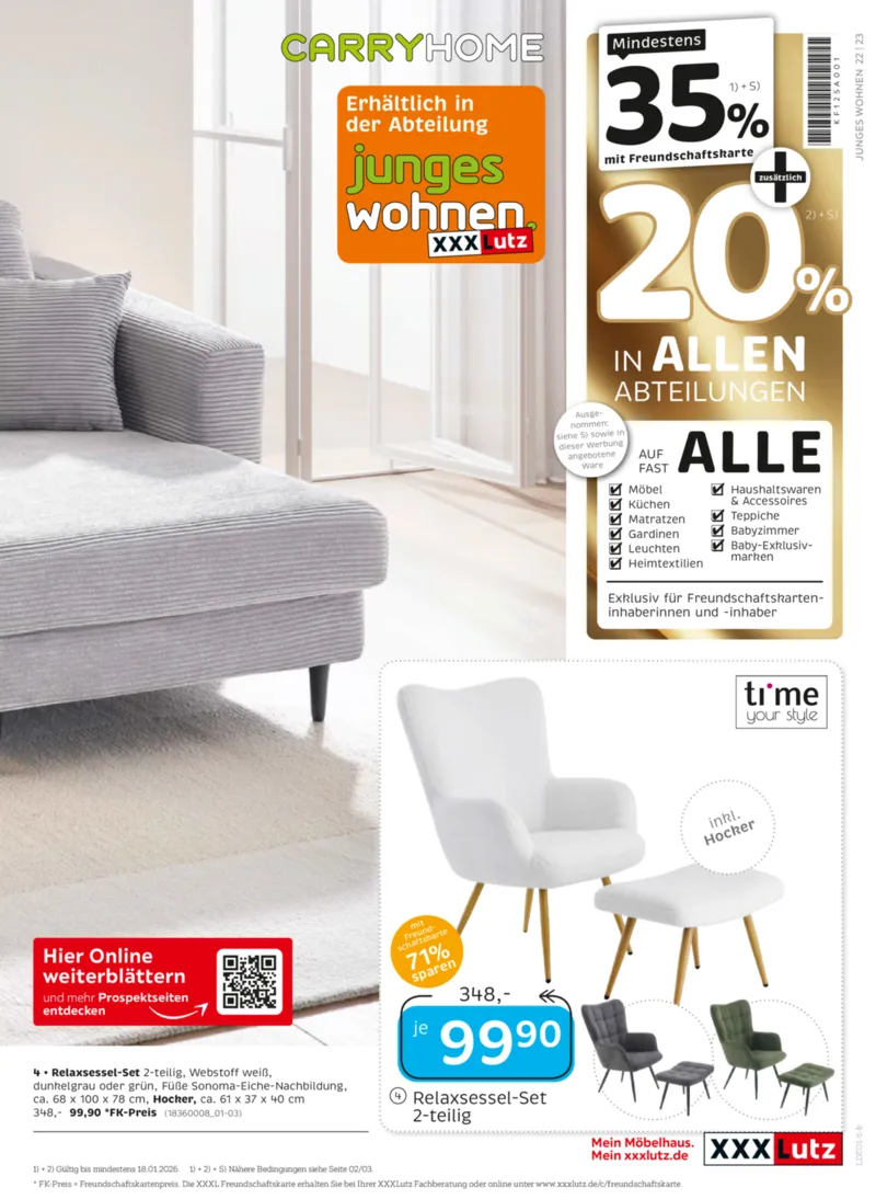 XXXLutz Prospekt vom 02.01.2026, Seite 23