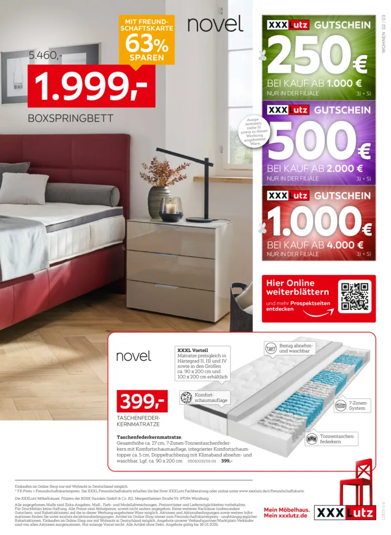 XXXLutz Prospekt vom 02.01.2026, Seite 3