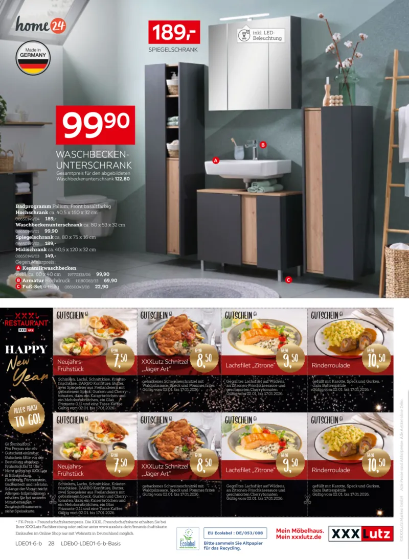 XXXLutz Prospekt vom 02.01.2026, Seite 44
