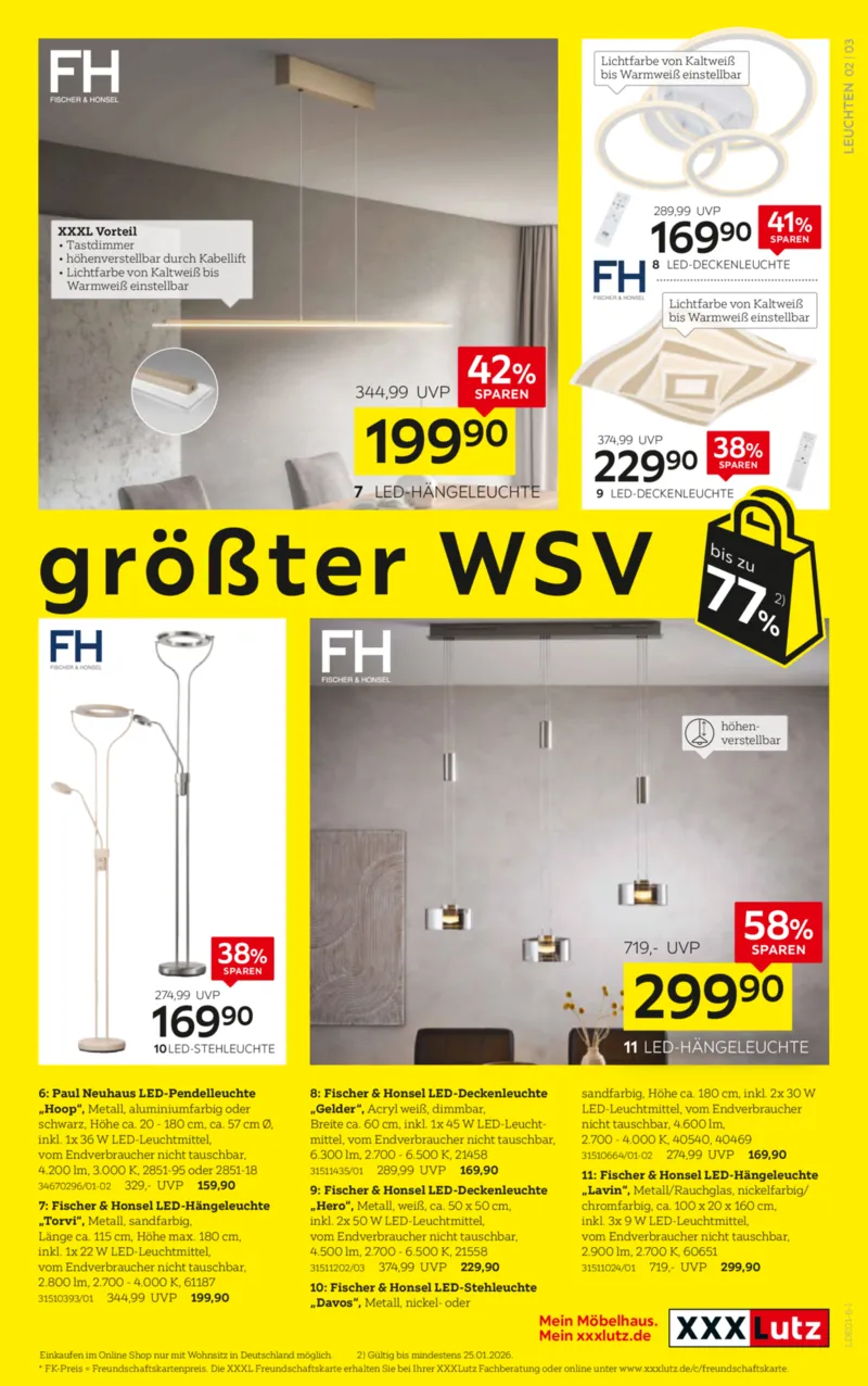 XXXLutz Prospekt vom 04.01.2026, Seite 3