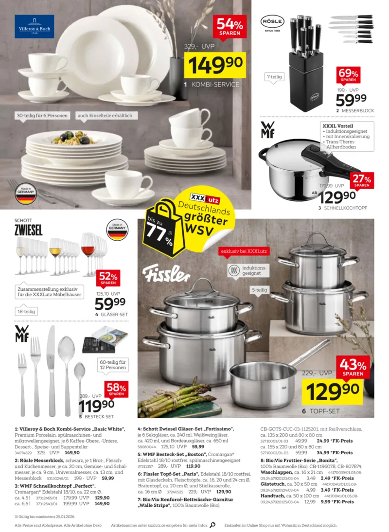 XXXLutz Prospekt vom 04.01.2026, Seite 22