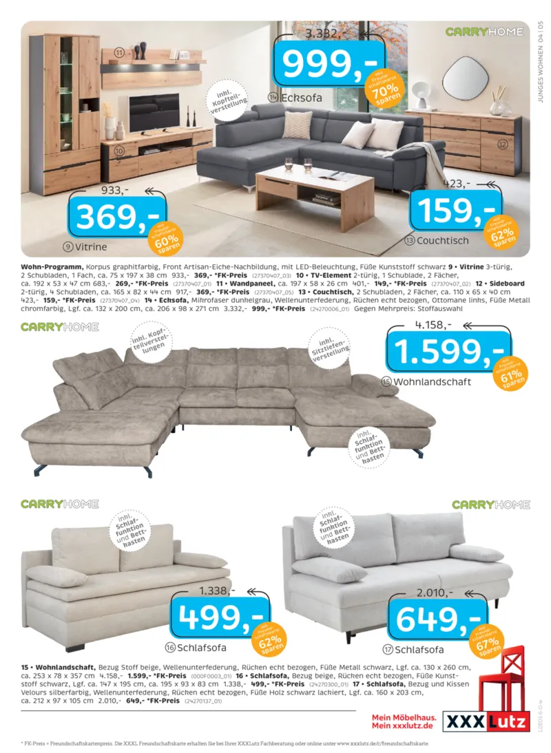 XXXLutz Prospekt vom 18.01.2026, Seite 9