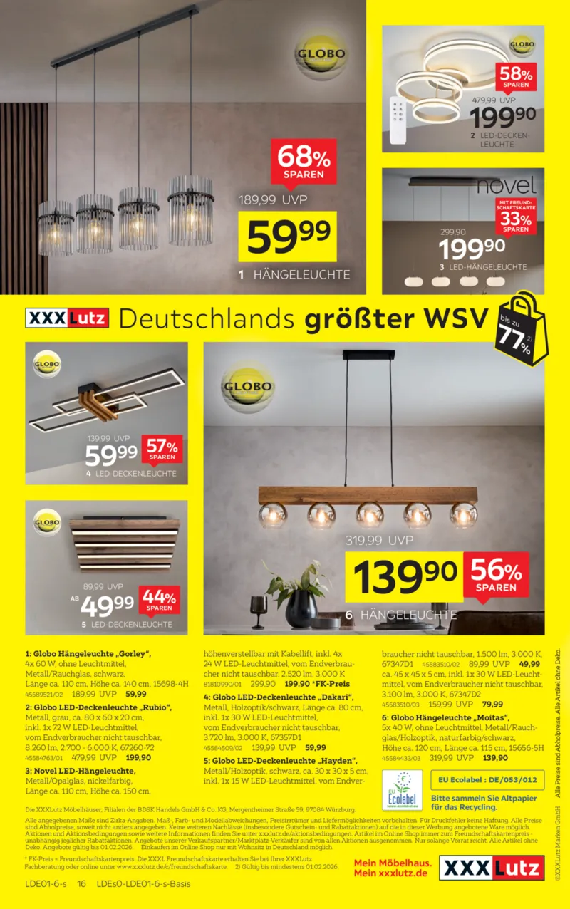 XXXLutz Prospekt vom 18.01.2026, Seite 20