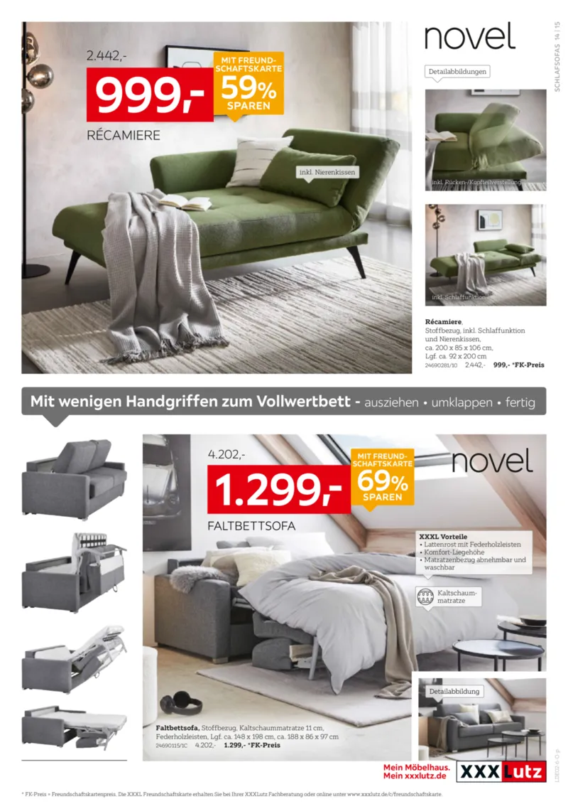 XXXLutz Prospekt vom 25.01.2026, Seite 15