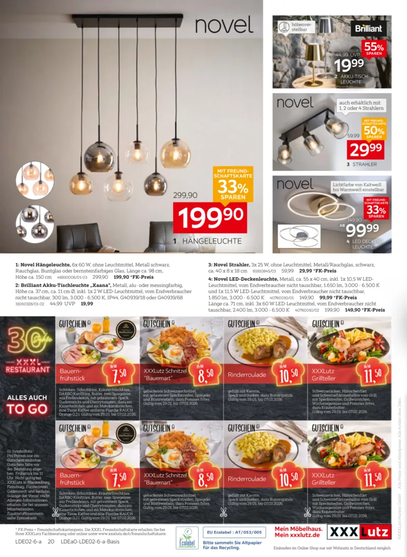 XXXLutz Prospekt vom 25.01.2026, Seite 36