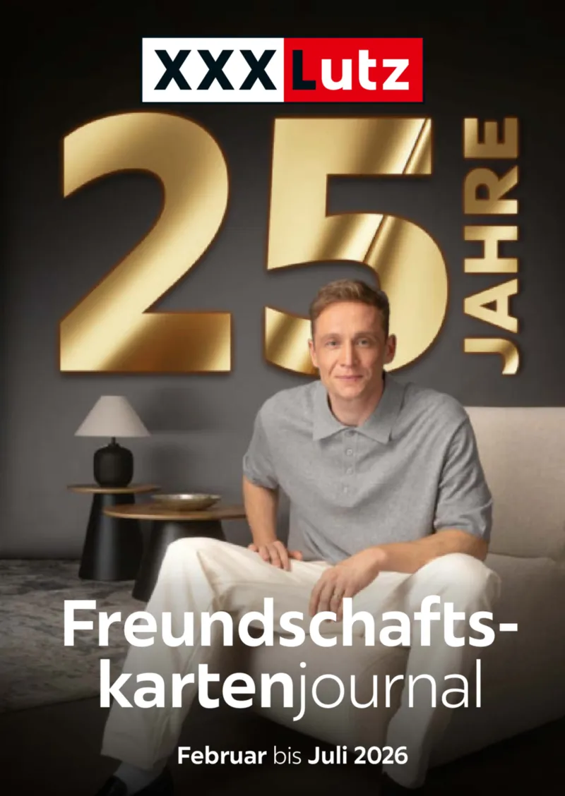 XXXLutz Prospekt vom 01.02.2026, Seite 1