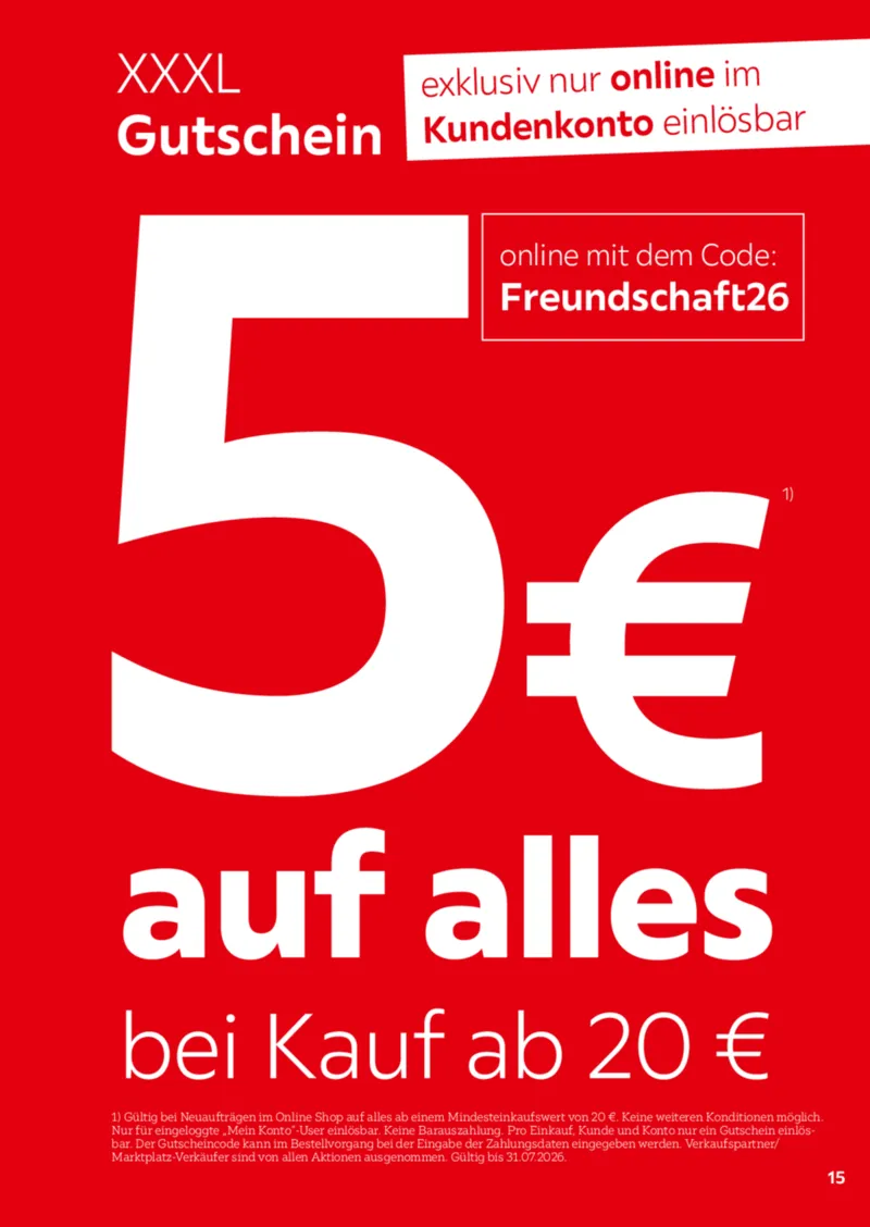 XXXLutz Prospekt vom 01.02.2026, Seite 15