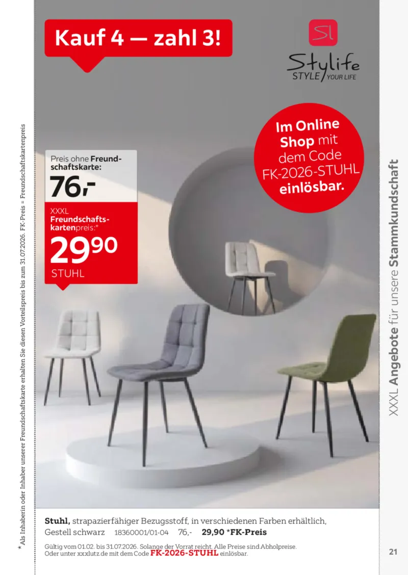 XXXLutz Prospekt vom 01.02.2026, Seite 21