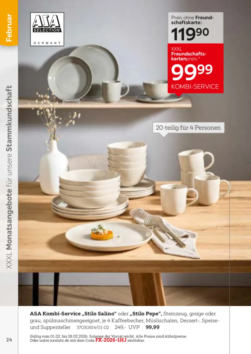 XXXLutz Prospekt vom 01.02.2026, Seite 24