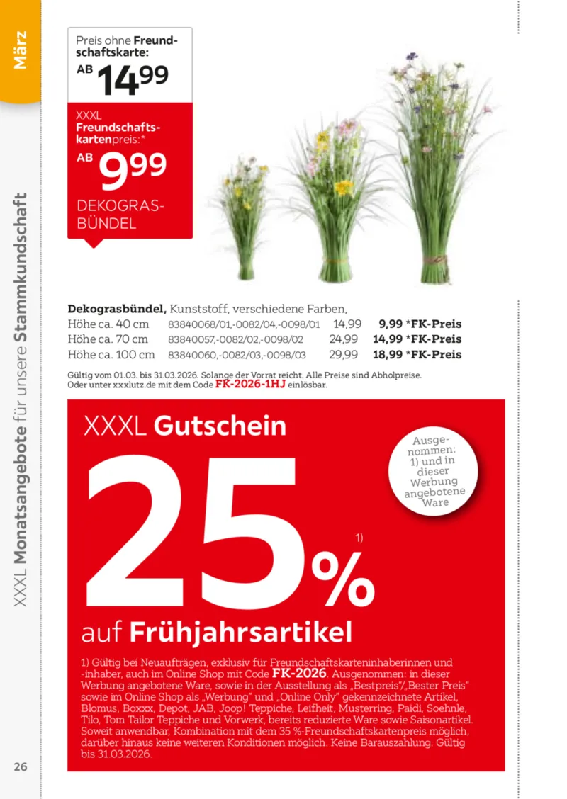 XXXLutz Prospekt vom 01.02.2026, Seite 26
