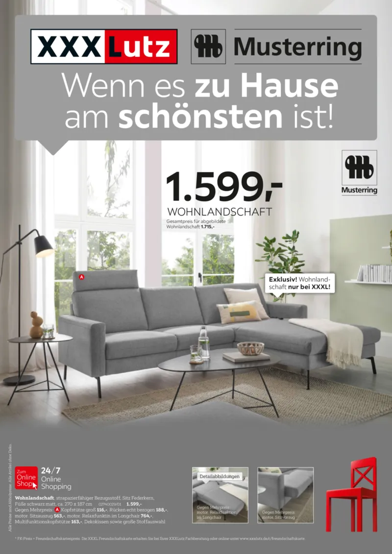 XXXLutz Prospekt vom 08.02.2026, Seite 1