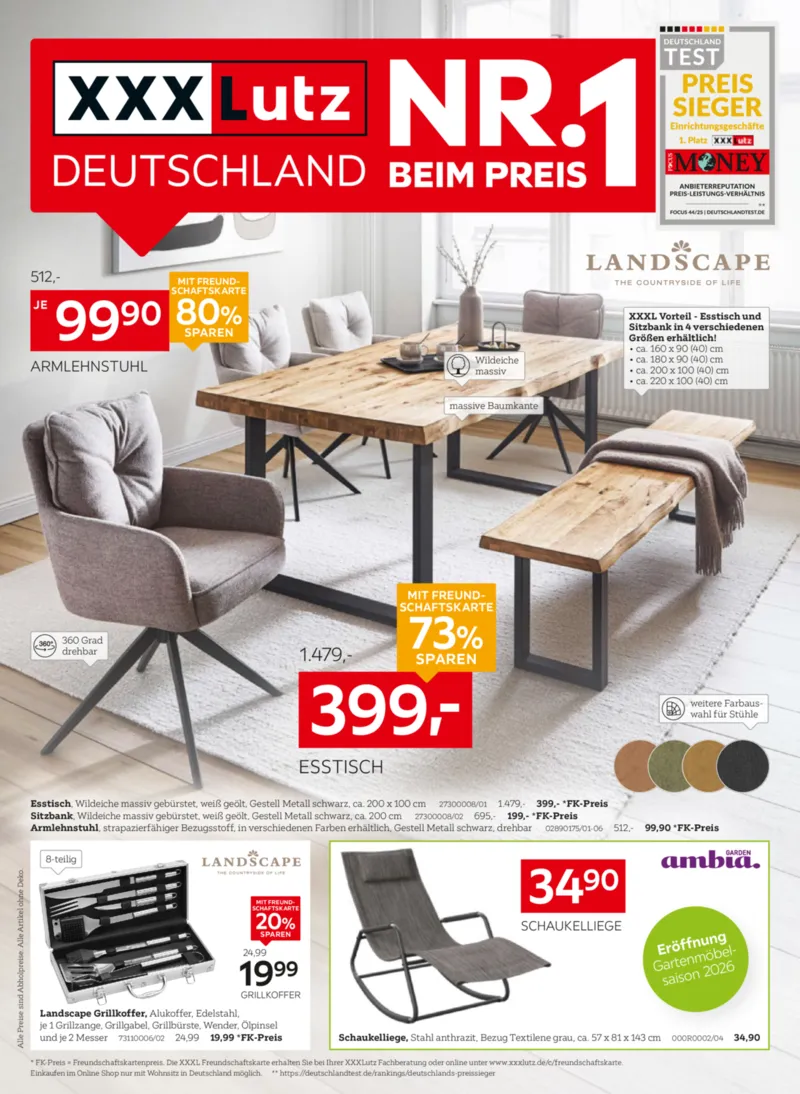 XXXLutz Prospekt vom 08.02.2026, Seite 1