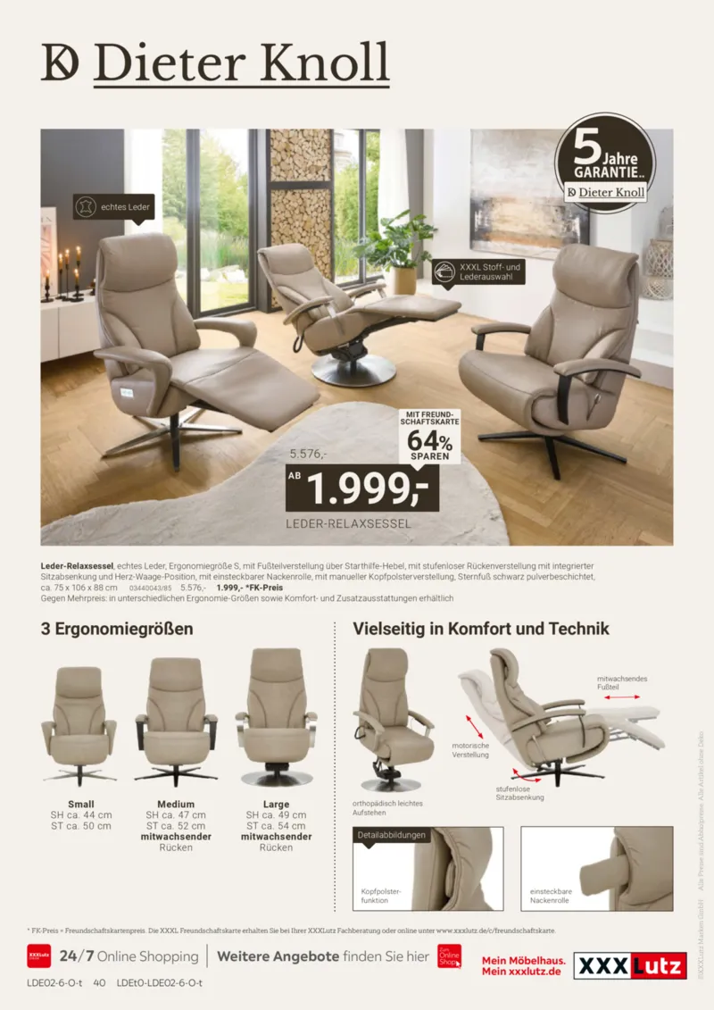 XXXLutz Prospekt vom 15.02.2026, Seite 40