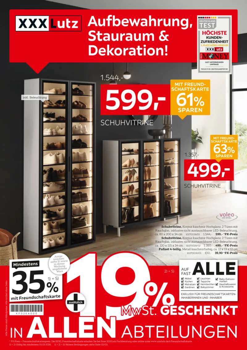XXXLutz Prospekt vom 15.02.2026, Seite 1