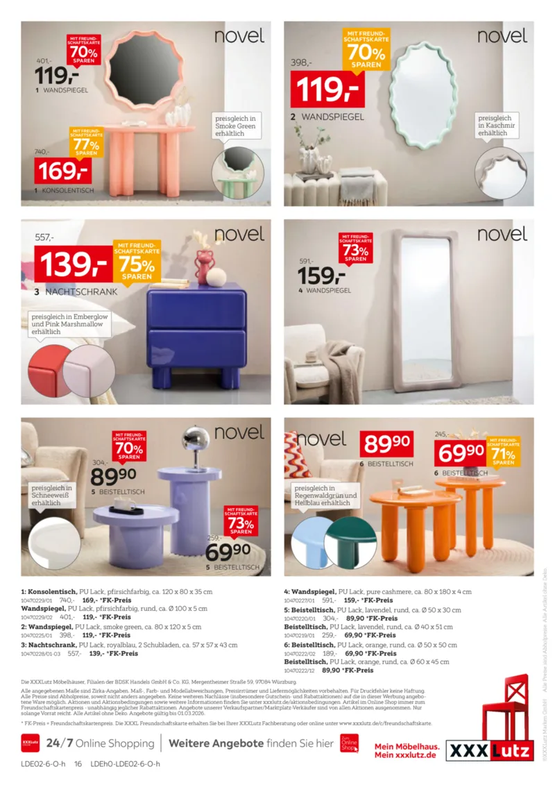 XXXLutz Prospekt vom 15.02.2026, Seite 16