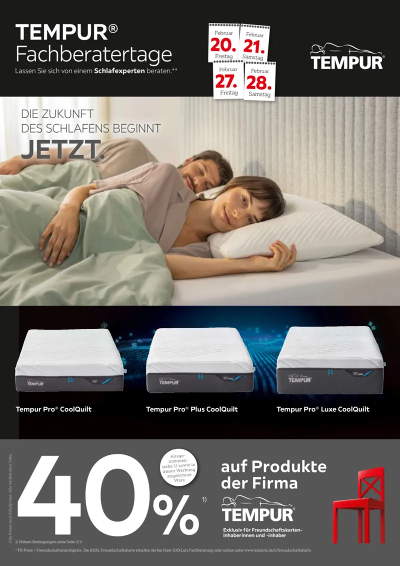 XXXLutz Prospekt vom 15.02.2026, Seite 1