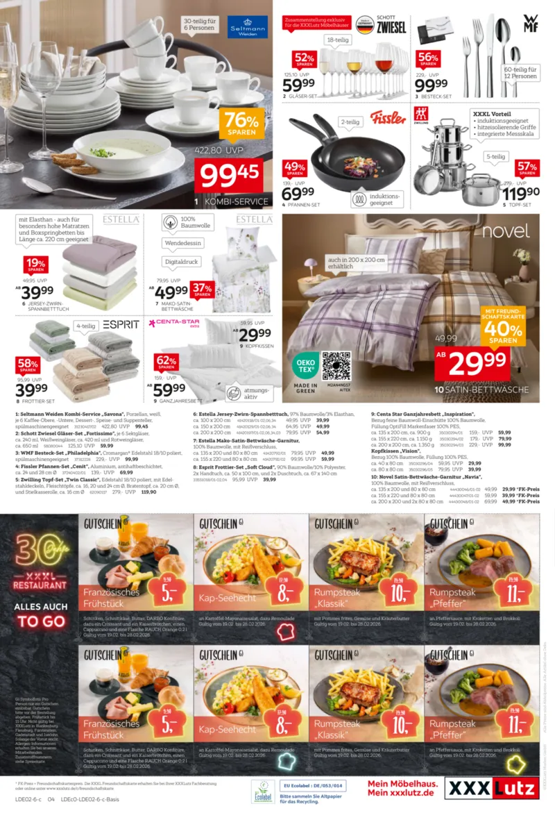 XXXLutz Prospekt vom 15.02.2026, Seite 18