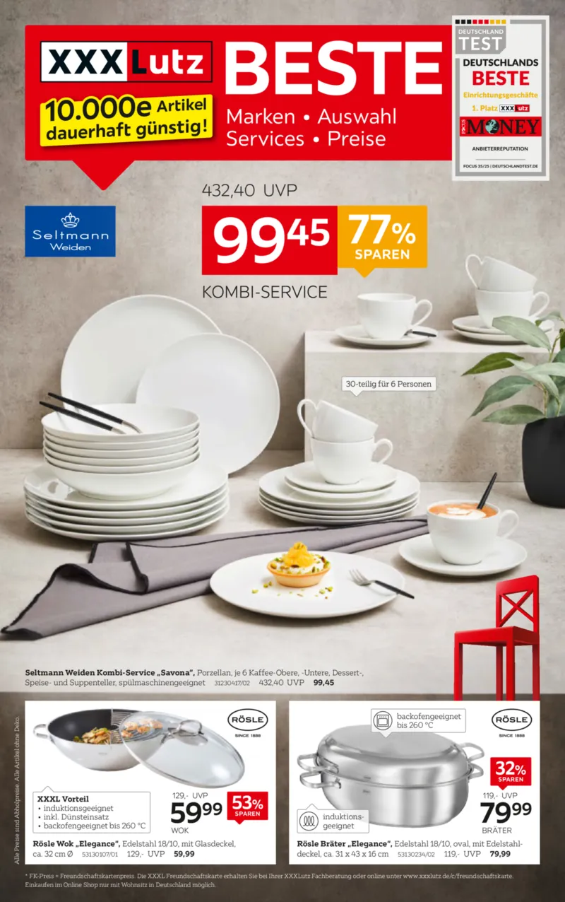 XXXLutz Prospekt vom 22.02.2026, Seite 1