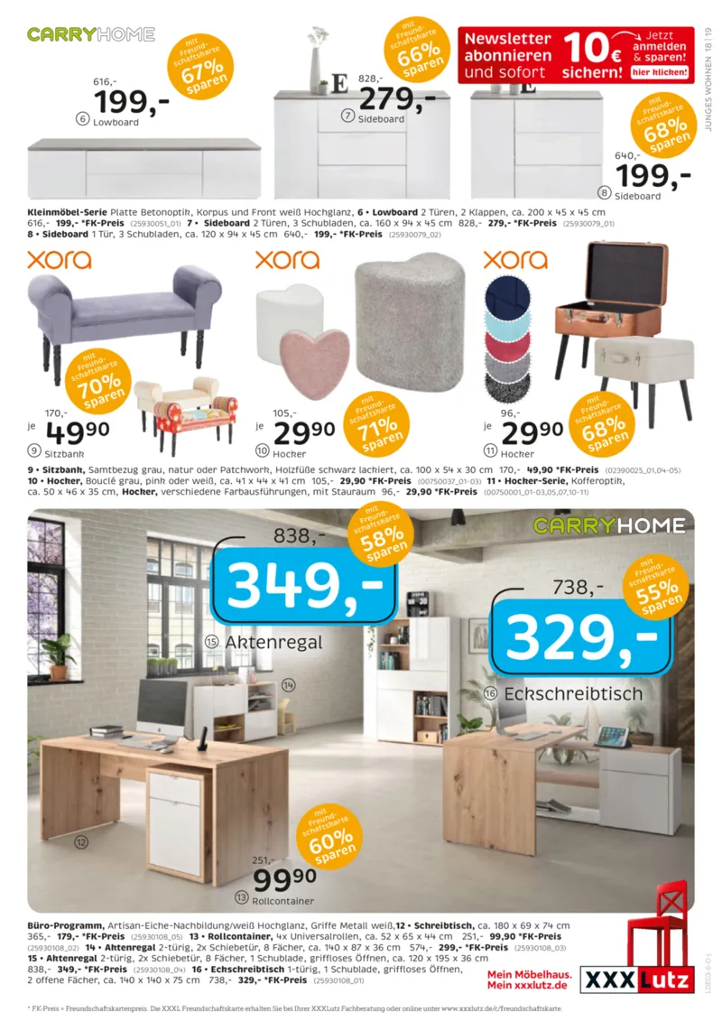 XXXLutz Prospekt vom 22.02.2026, Seite 19