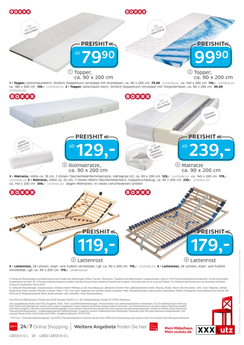 XXXLutz Prospekt vom 22.02.2026, Seite 20