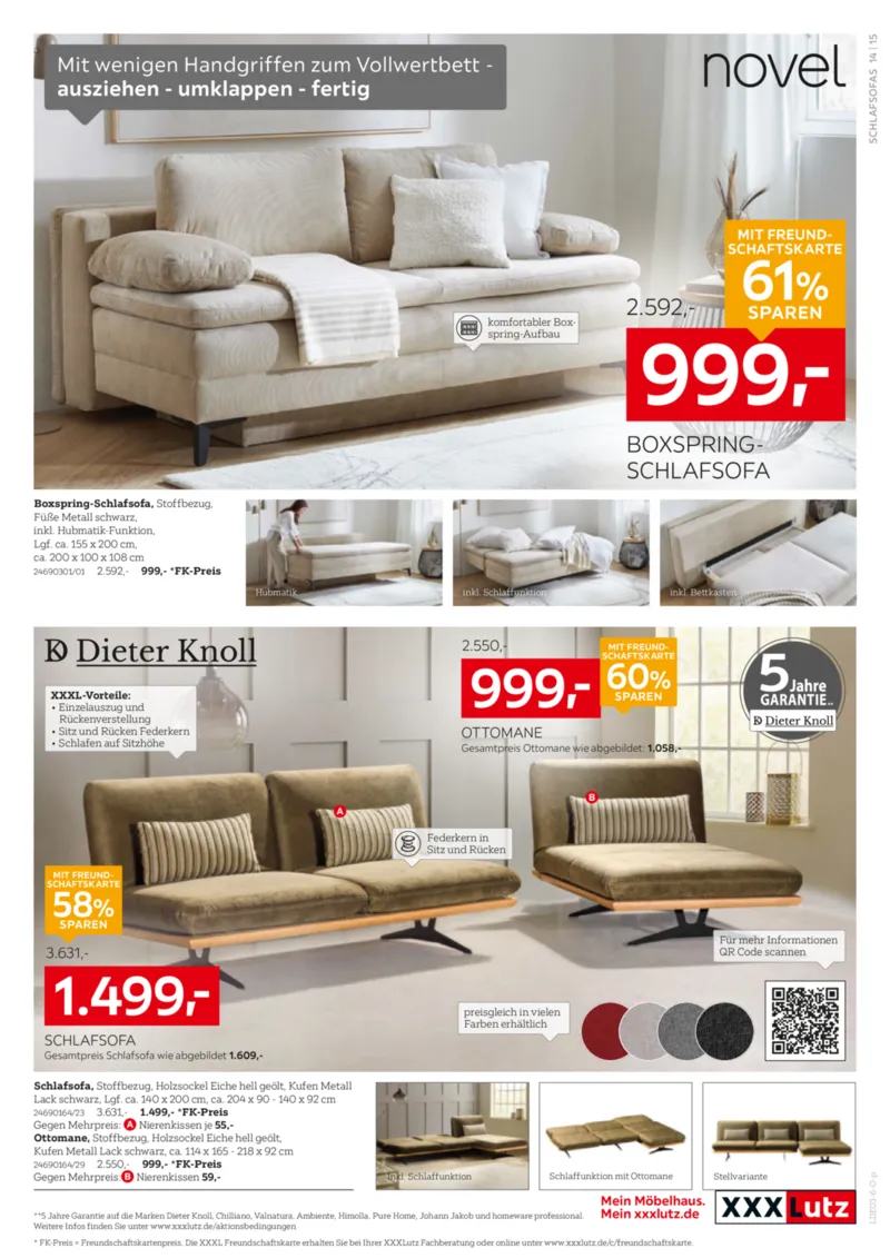 XXXLutz Prospekt vom 22.02.2026, Seite 15