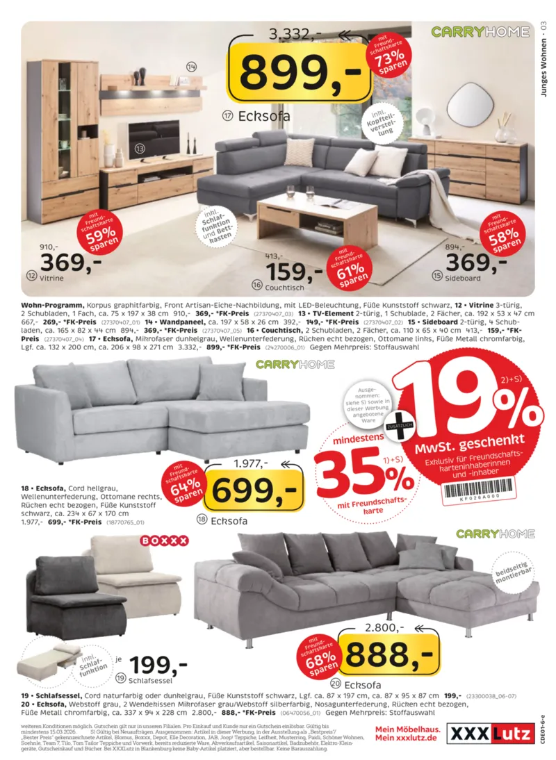 XXXLutz Prospekt vom 01.03.2026, Seite 3