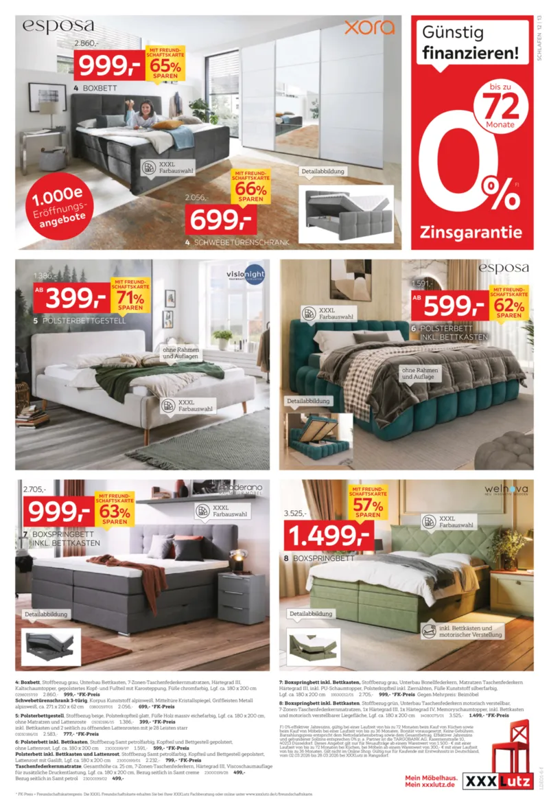 XXXLutz Prospekt vom 01.03.2026, Seite 13