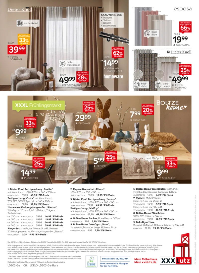 XXXLutz Prospekt vom 08.03.2026, Seite 22