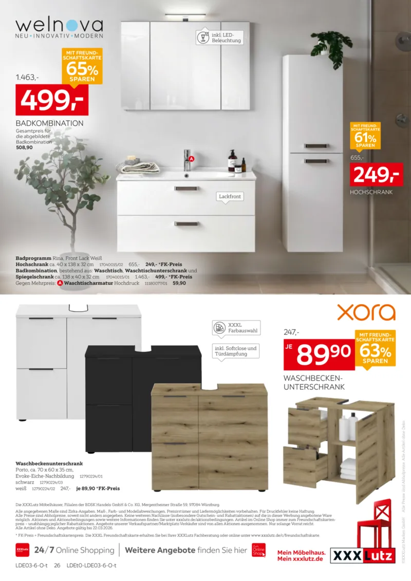XXXLutz Prospekt vom 08.03.2026, Seite 26