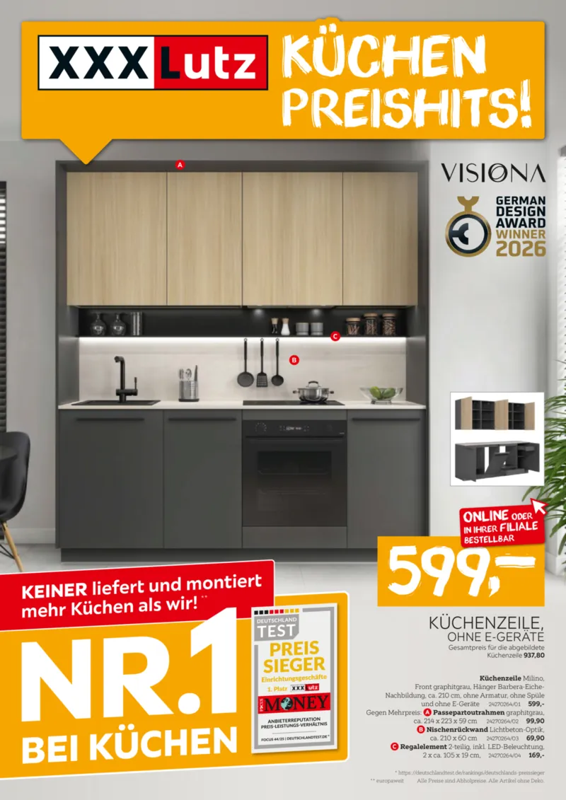 XXXLutz Prospekt vom 08.03.2026, Seite 1