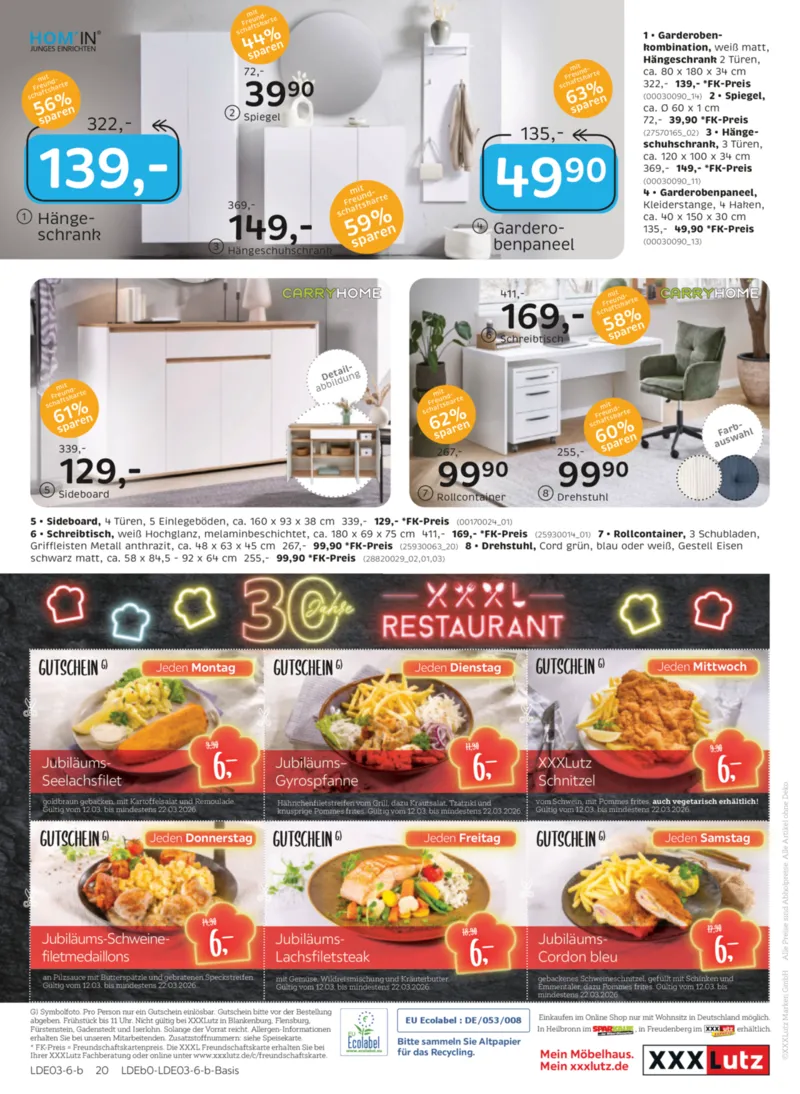 XXXLutz Prospekt vom 08.03.2026, Seite 32