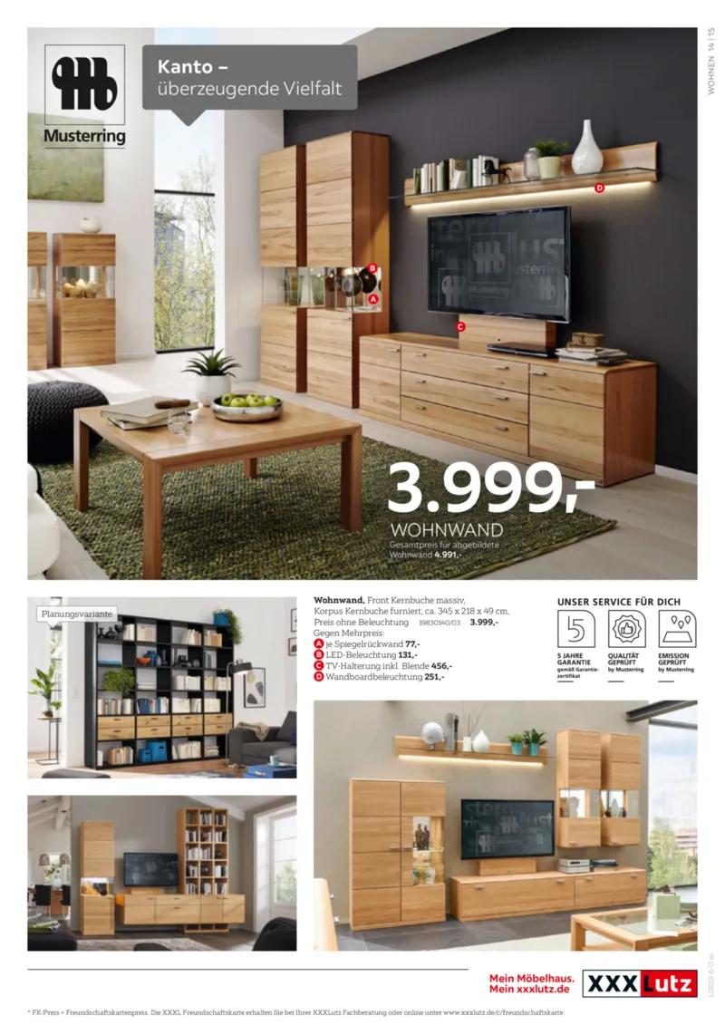 XXXLutz Prospekt vom 15.03.2026, Seite 15