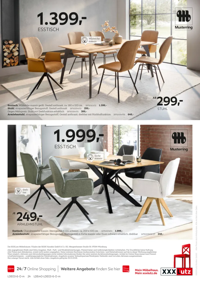 XXXLutz Prospekt vom 15.03.2026, Seite 24
