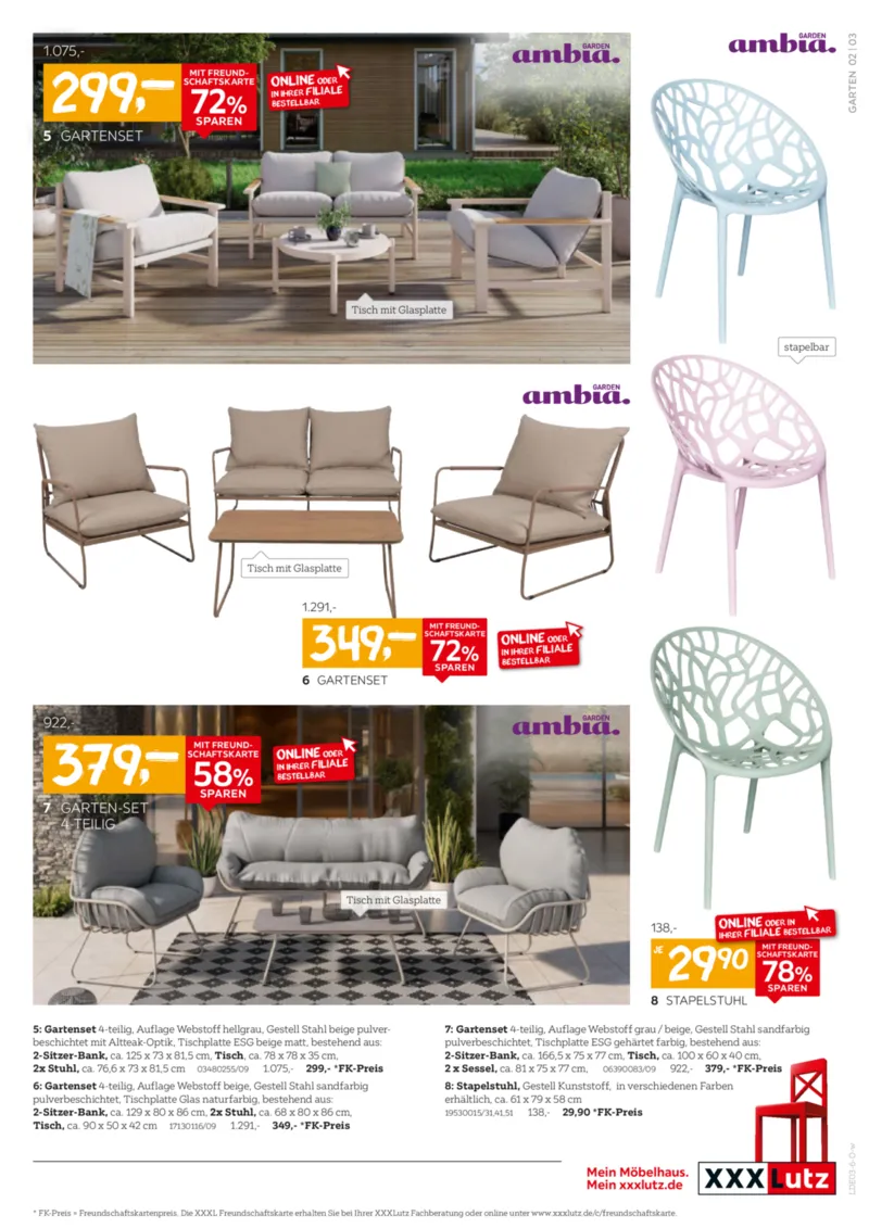 XXXLutz Prospekt vom 22.03.2026, Seite 3