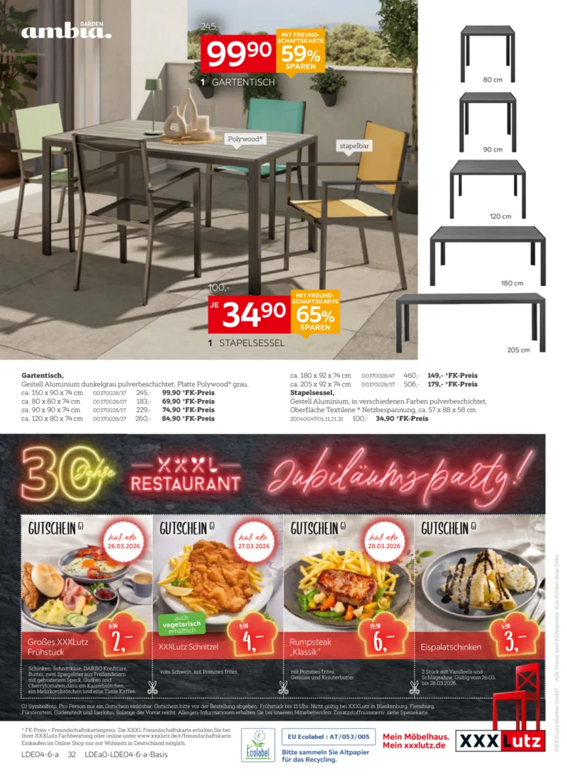 XXXLutz Prospekt vom 22.03.2026, Seite 46